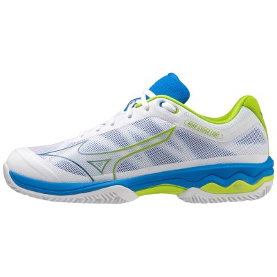 Zapatillas Padel Mizuno WAVE Exceed Light Padel Hombre - Blancos / Azules / Verdes Claro - Chile M2